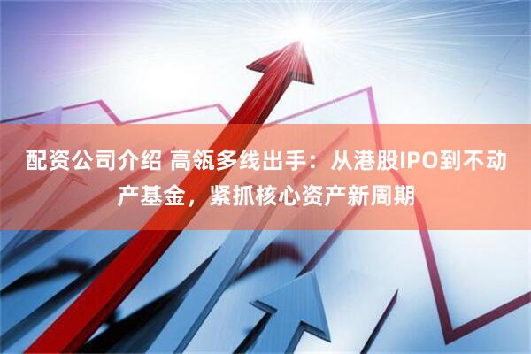 配资公司介绍 高瓴多线出手：从港股IPO到不动产基金，紧抓核心资产新周期