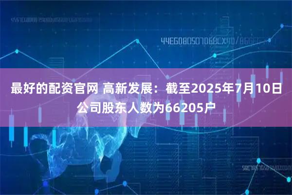 最好的配资官网 高新发展：截至2025年7月10日公司股东人数为66205户